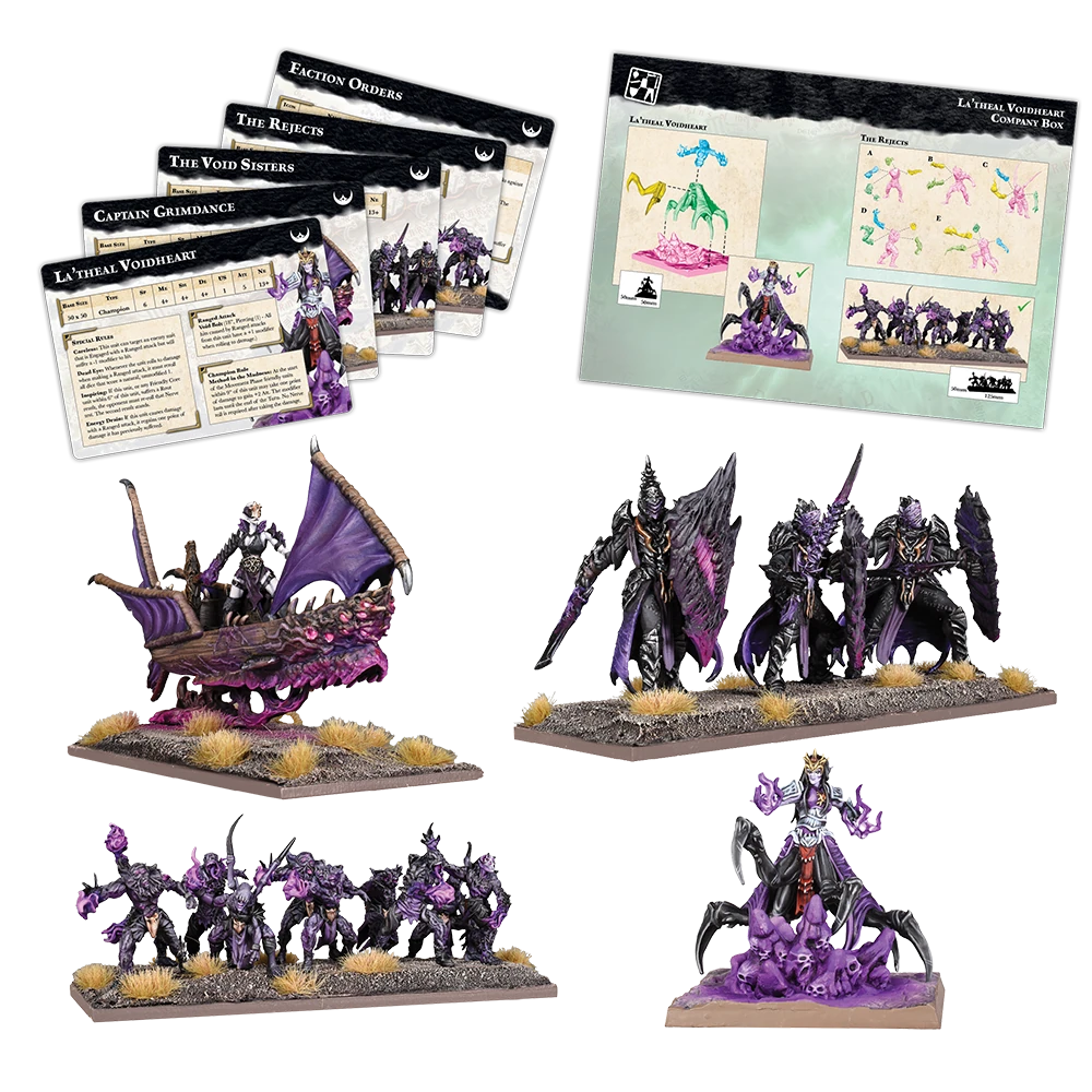 Kings of War: Champions - La'theal Voidheart Company Box