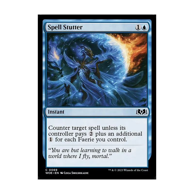 Spell Stutter - Wilds of Eldraine (Near Mint)