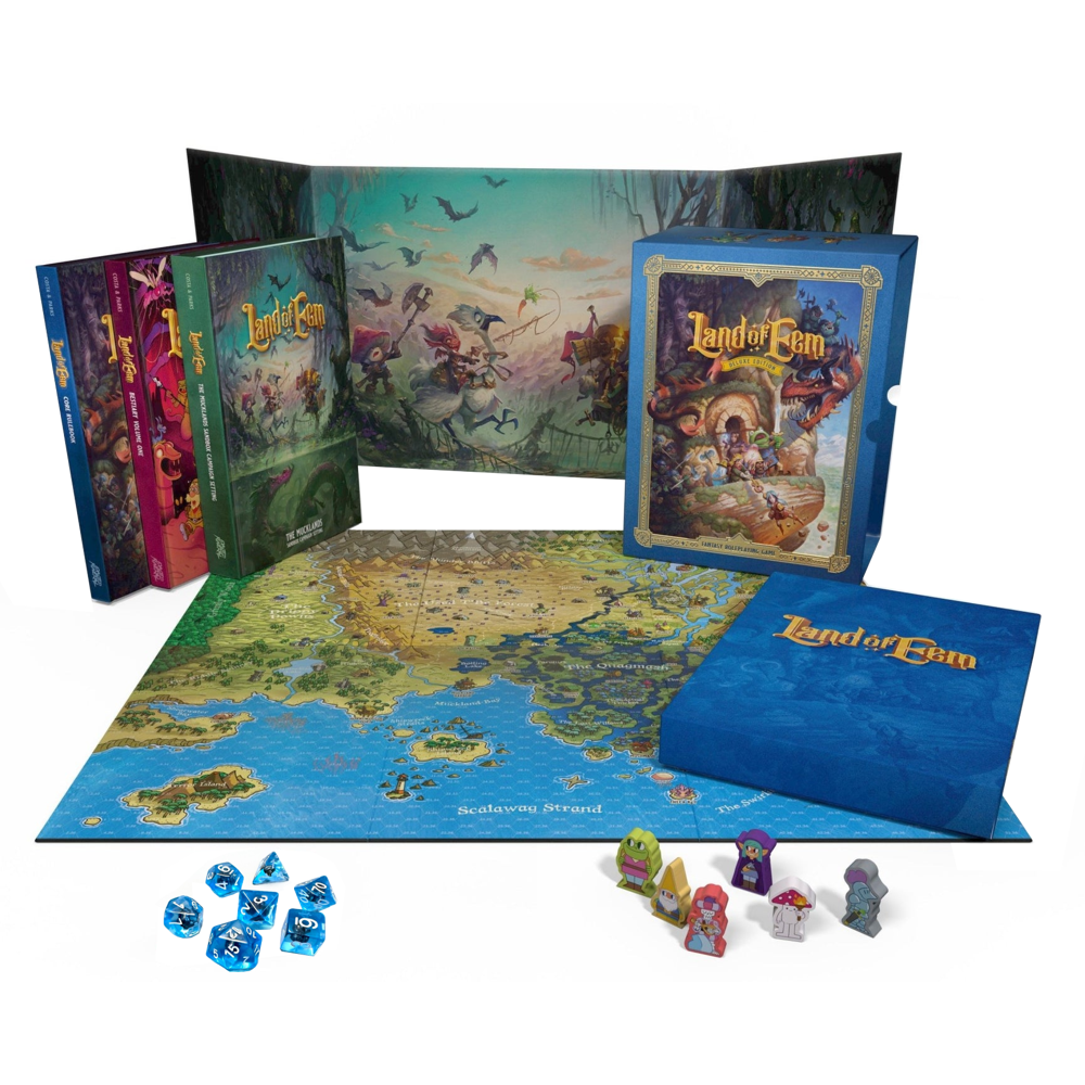 Land of Eem RPG: Deluxe Box Set (Preorder)