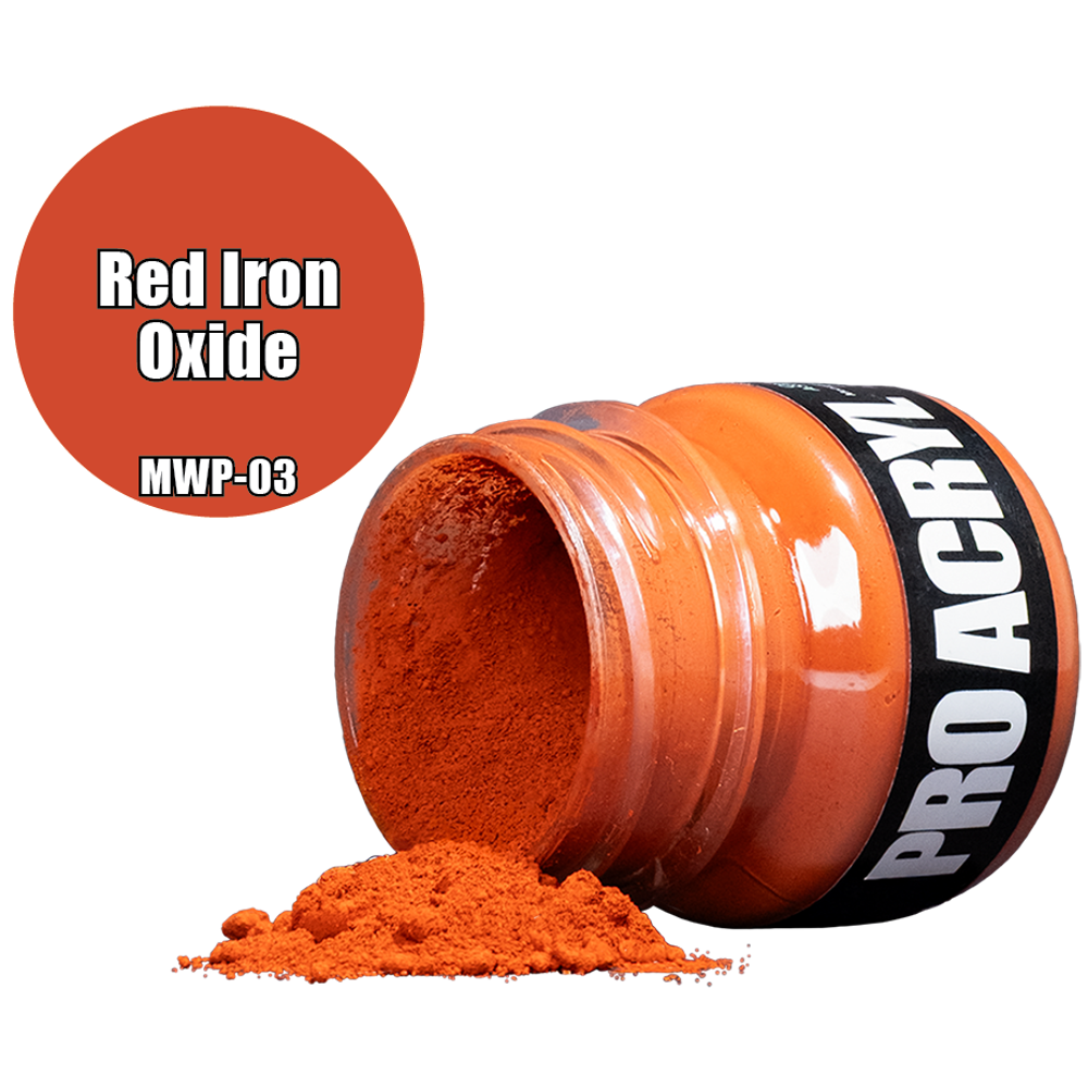 PRO Acryl Weathering Pigments 03 - Red Iron Oxide (37ml) (Preorder)