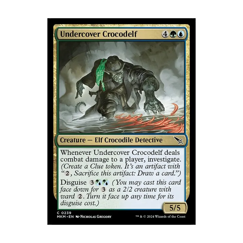 Undercover Crocodelf (b) - Murders at Karlov Manor (Near Mint)