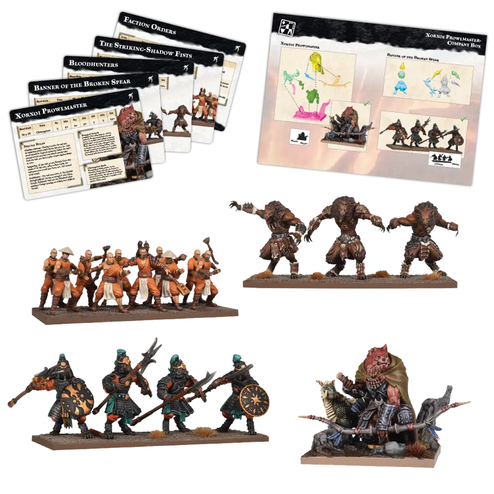 Kings of War: Champions - Xorxoi Prowlmaster Company Box