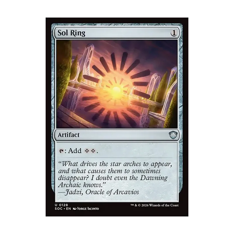 Sol Ring - Secrets of Strixhaven Commander (Near Mint)