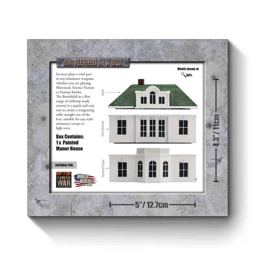 Battlefeild In A Box: European Manor House - Arnhem (Preorder)