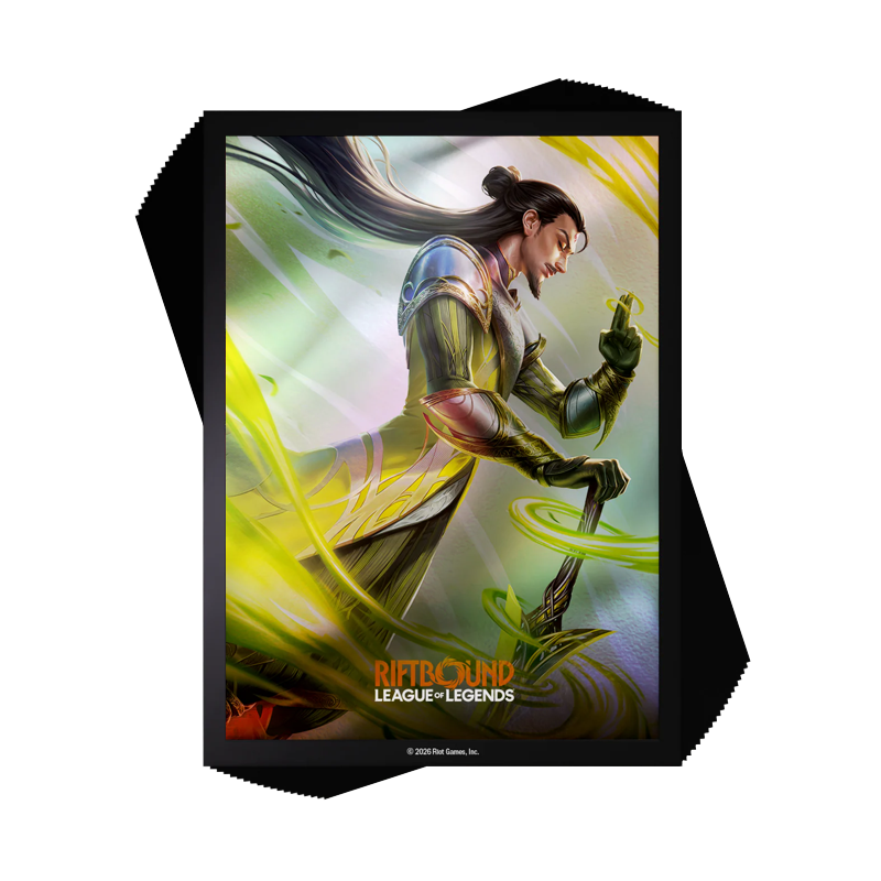 Riftbound Card Sleeves: Unleashed - Master Yi, Wuju Master (100) (Preorder)