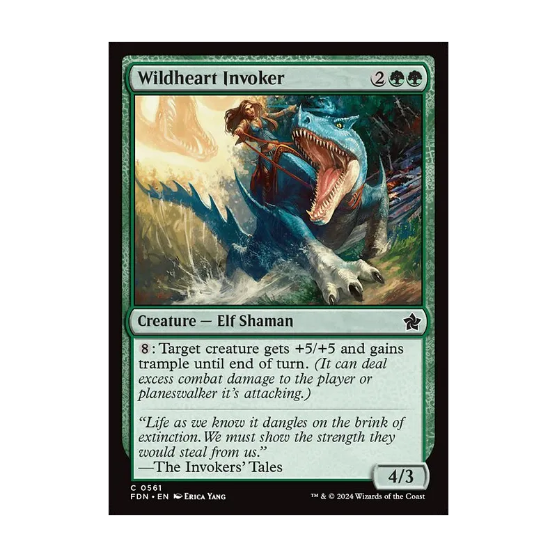 Wildheart Invoker - Foundations (Near Mint)