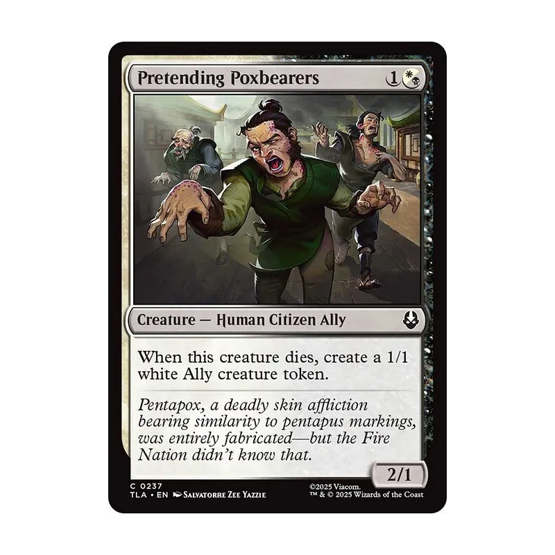Pretending Poxbearers - Avatar: The Last Airbender (Near Mint)