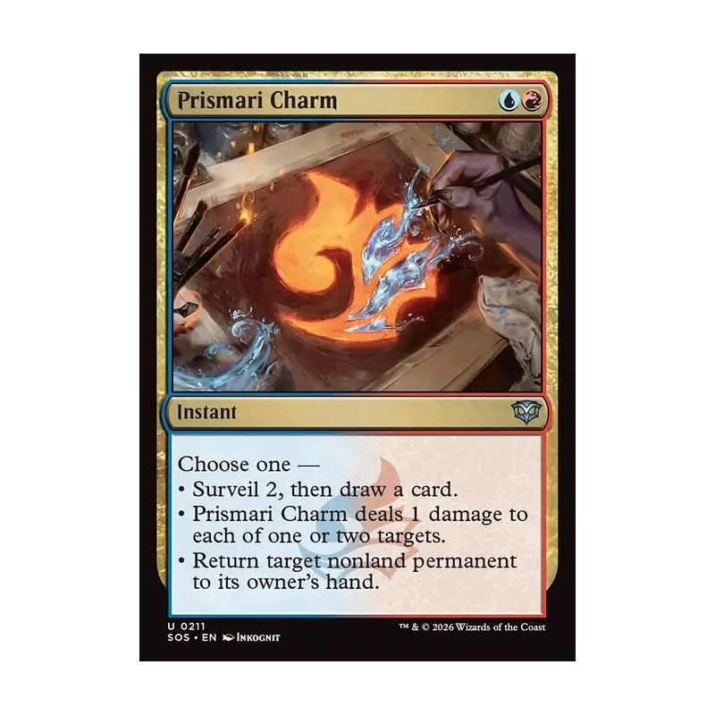 Prismari Charm - Secrets of Strixhaven (Near Mint)
