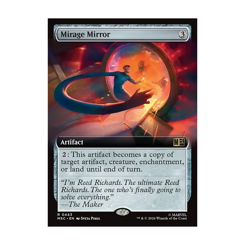 Mirage Mirror (Extended Art) - Marvel Super Heroes Commander (Near Mint)