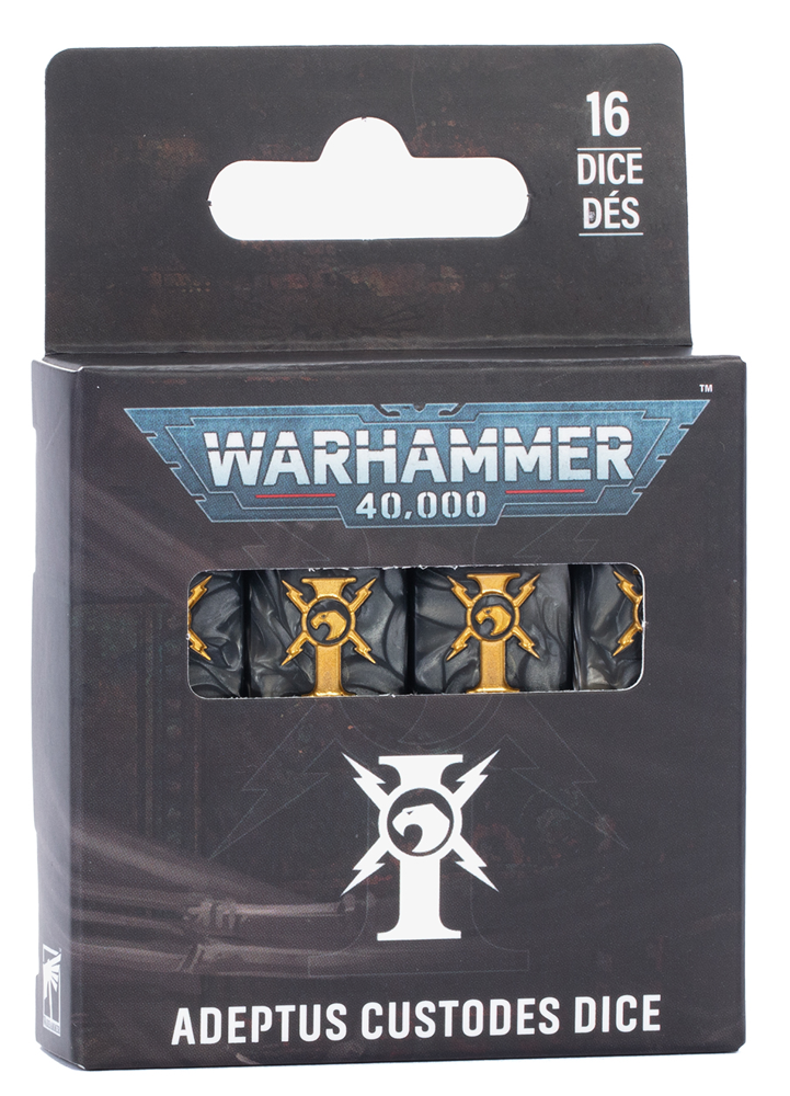 Warhammer 40K: Adeptus Custodes Dice (Preorder)