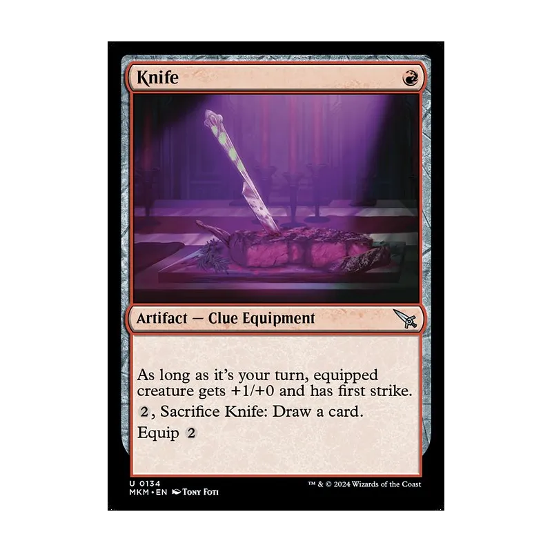 Knife - Murders at Karlov Manor (Near Mint)