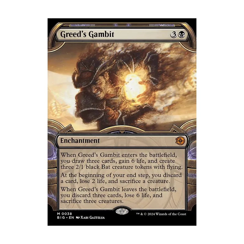 Greed's Gambit (Showcase) - The Big Score (Near Mint)