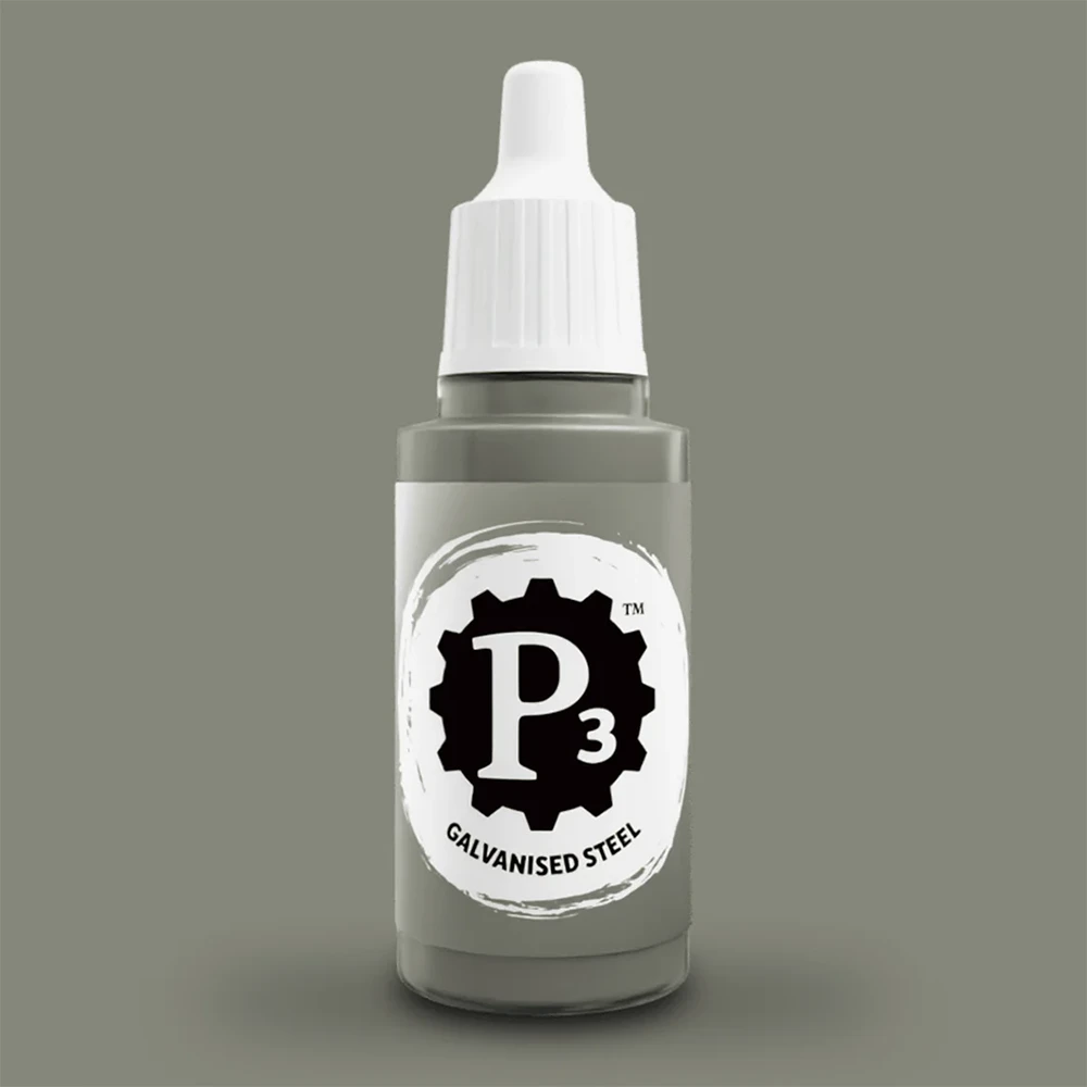 P3 Paint: Galvanised Steel (18ml) (Preorder)