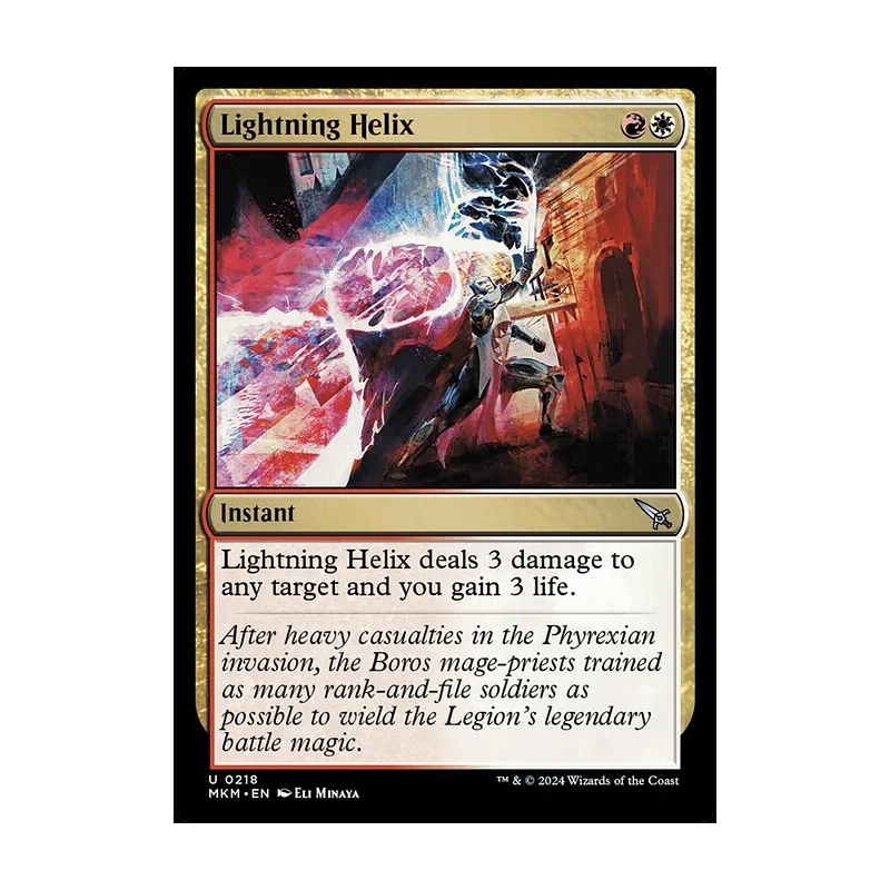 Lightning Helix - Murders at Karlov Manor (Near Mint)
