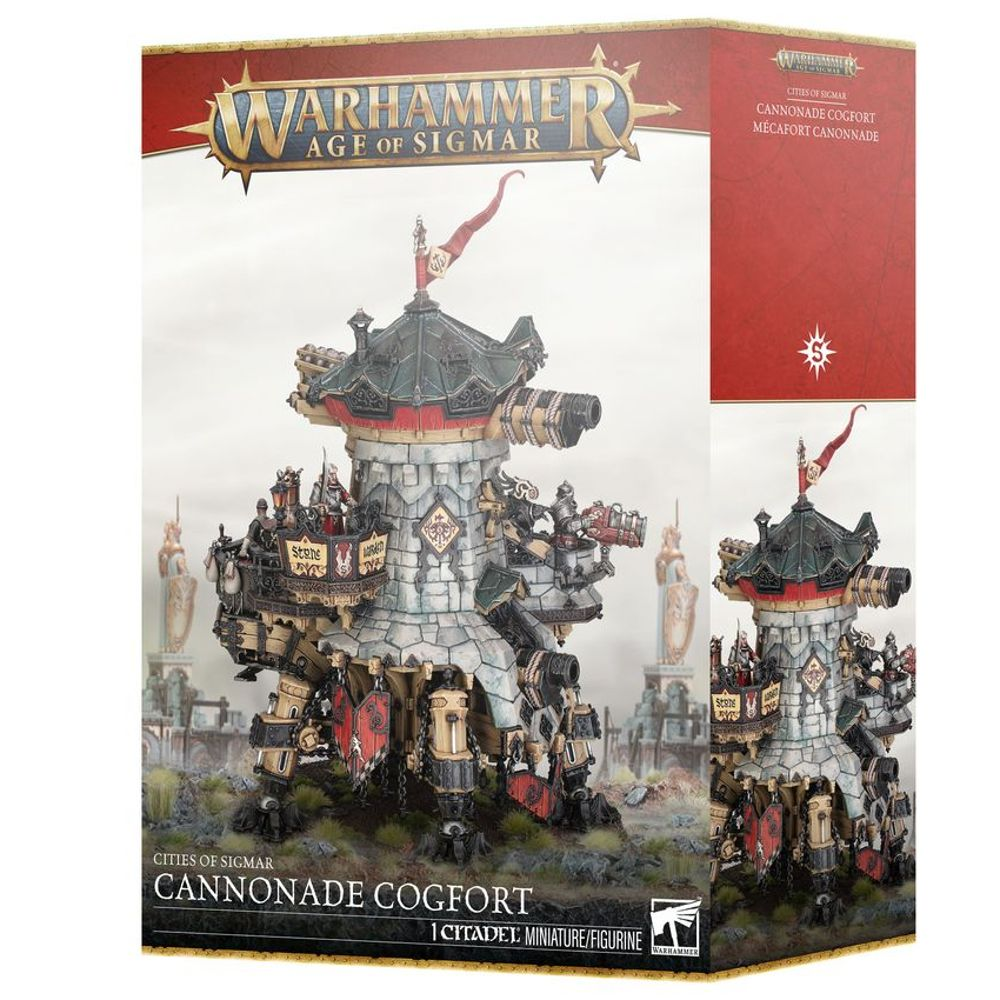 Warhammer Age of Sigmar: Cities of Sigmar - Cannonade Cogfort (New Arrival)