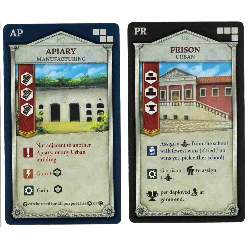 Rome & Roll: Prison & Apiary Blueprints (Add-on Sku for PSCROM003)