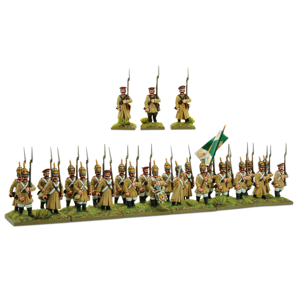 Black Powder: Crimean War - Russian Line Infantry Regiment (Preorder)