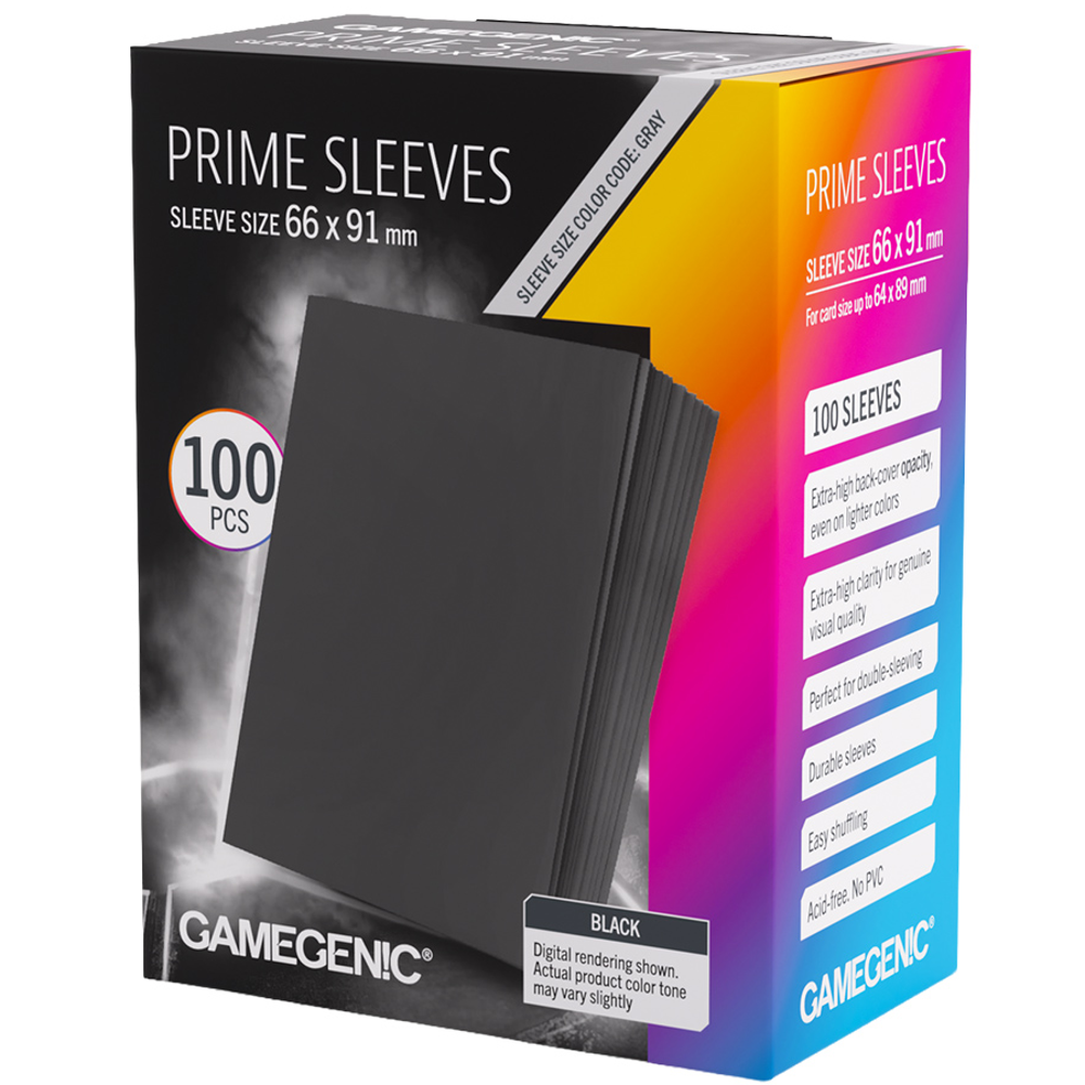 Prime Sleeves: Black (100)