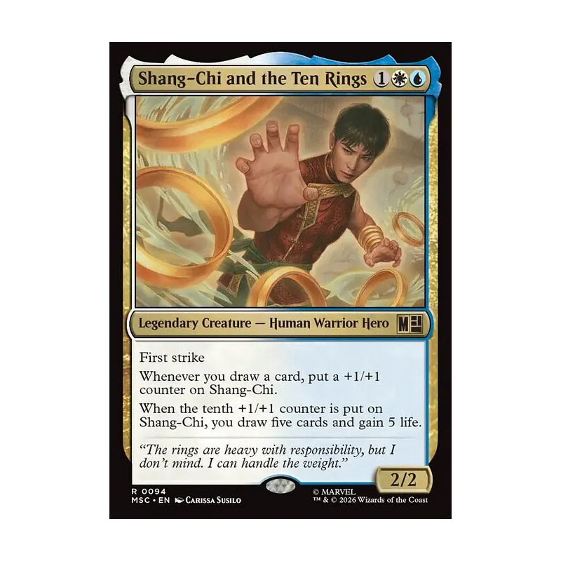 Shang-Chi and the Ten Rings (Surge Foil) - Marvel Super Heroes Commander (Foil Near Mint)