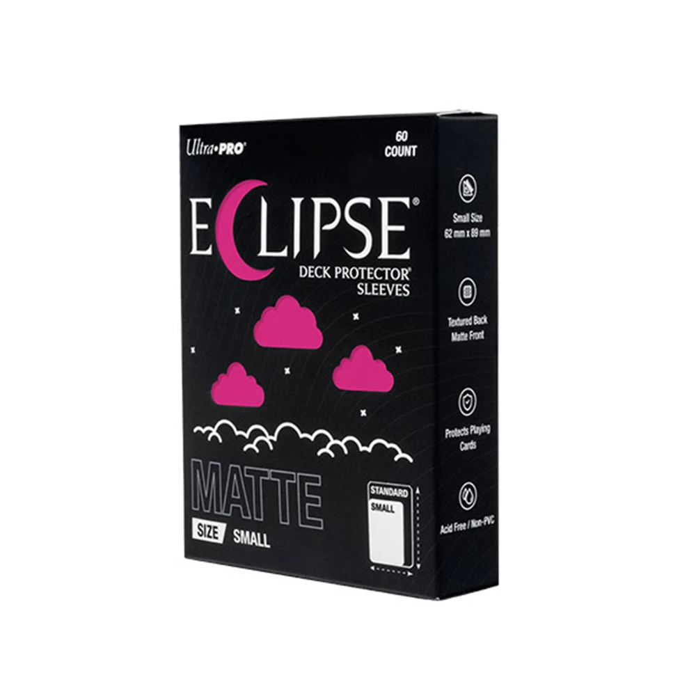 Deck Protector Small Sleeves: Eclipse Matte - Hot Pink (60) (Preorder)