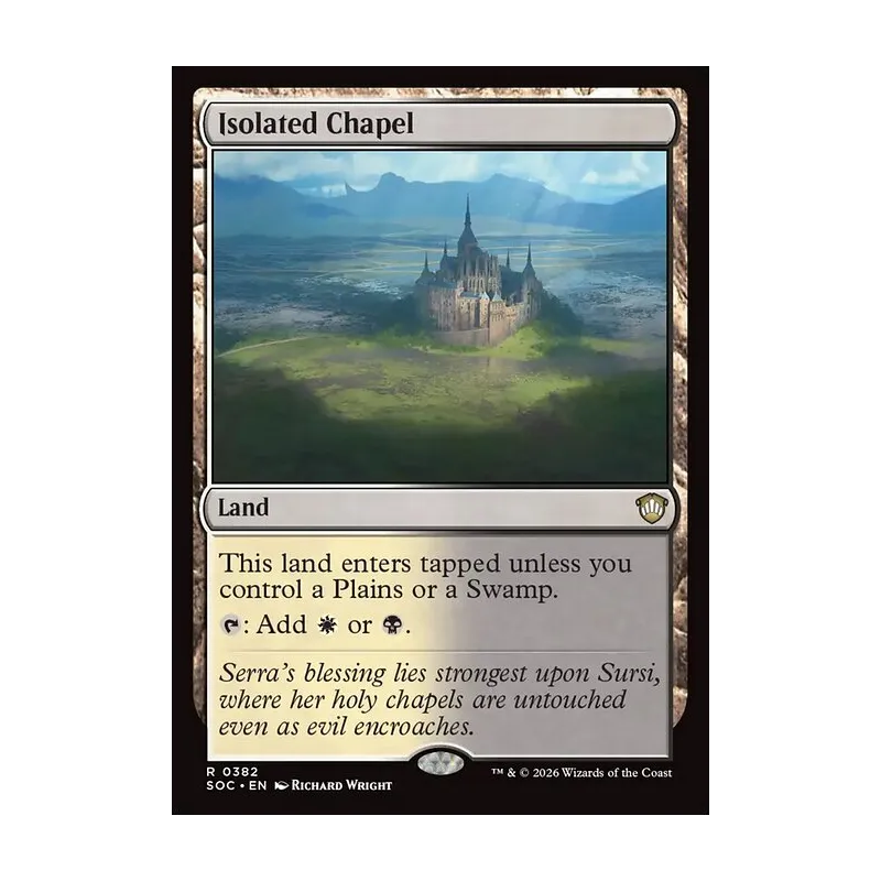Isolated Chapel - Secrets of Strixhaven Commander (Near Mint)