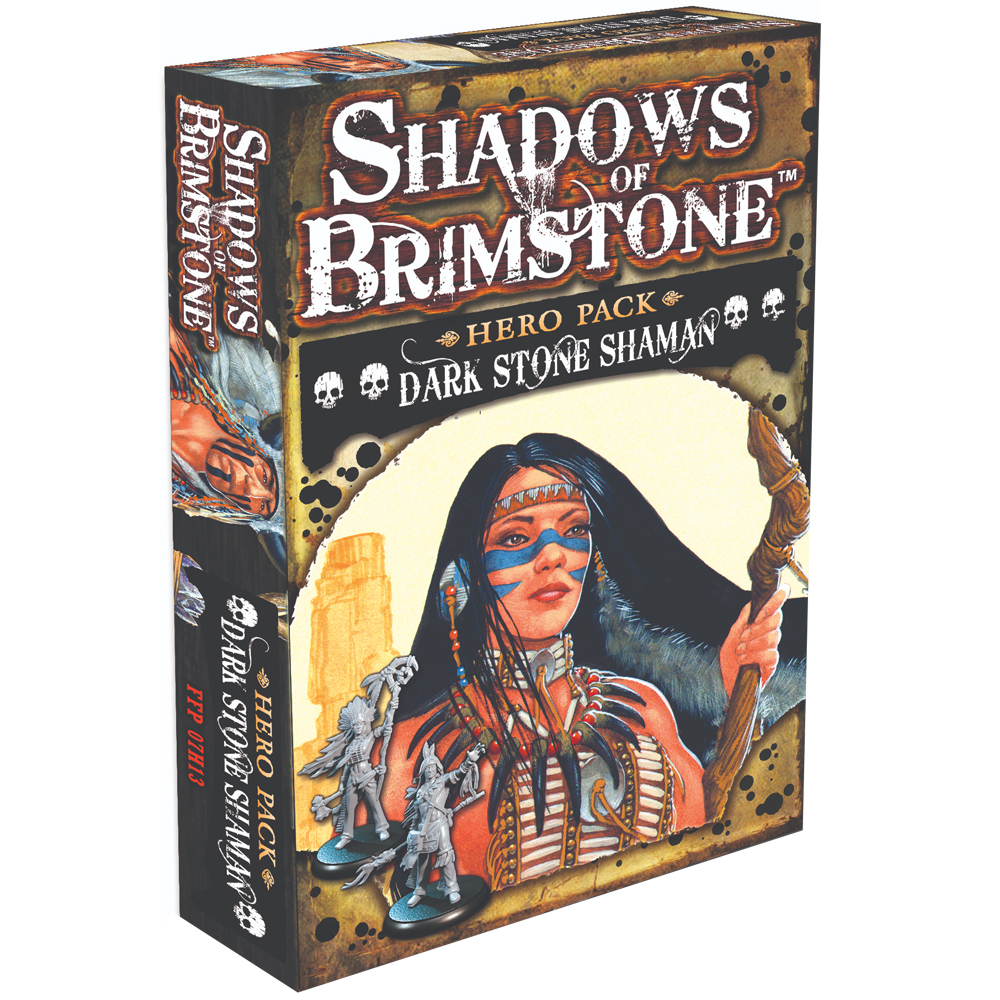 Shadows of Brimstone: Hero Pack - Dark Stone Shaman