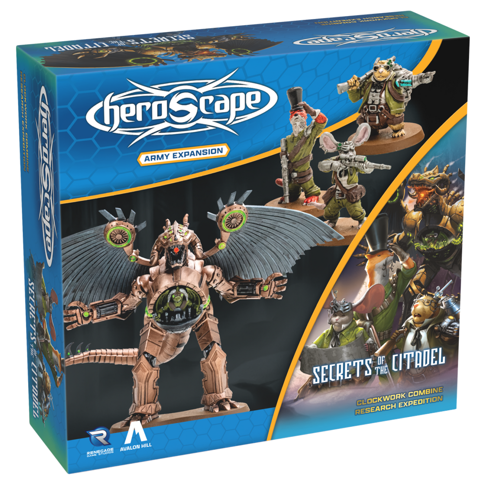 Heroscape: Clockwork Combine Research Expedition Army Expansion (Unpainted) (Preorder)