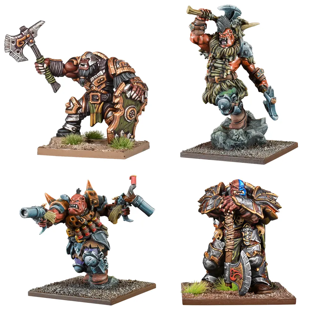 Kings of War: Ogre - Heroes Pack