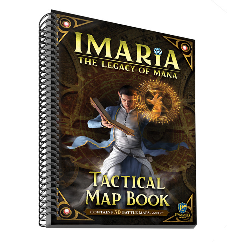 Imaria RPG: Tactical Map Book (New Arrival)
