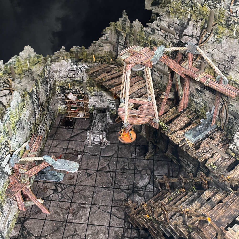 Battle Systems Terrain: Fantasy Dungeon - Mining Lift (New Arrival)