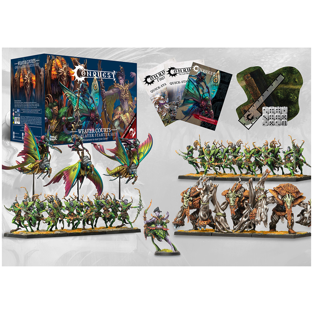 Conquest: Weaver Courts - Supercharged One-Player Starter Set (Preorder)