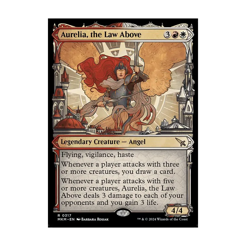 Aurelia, the Law Above (Showcase) (0317) - Murders at Karlov Manor (Near Mint)