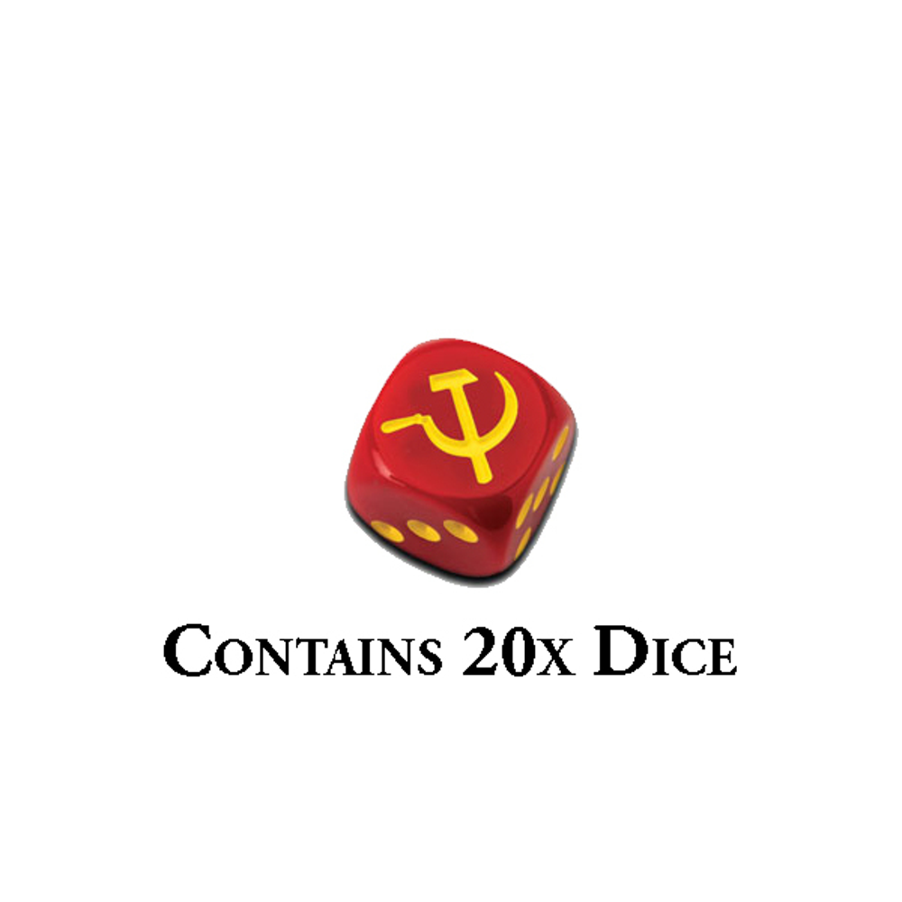 Flames of War WW2: Soviet - Dice Set (20)