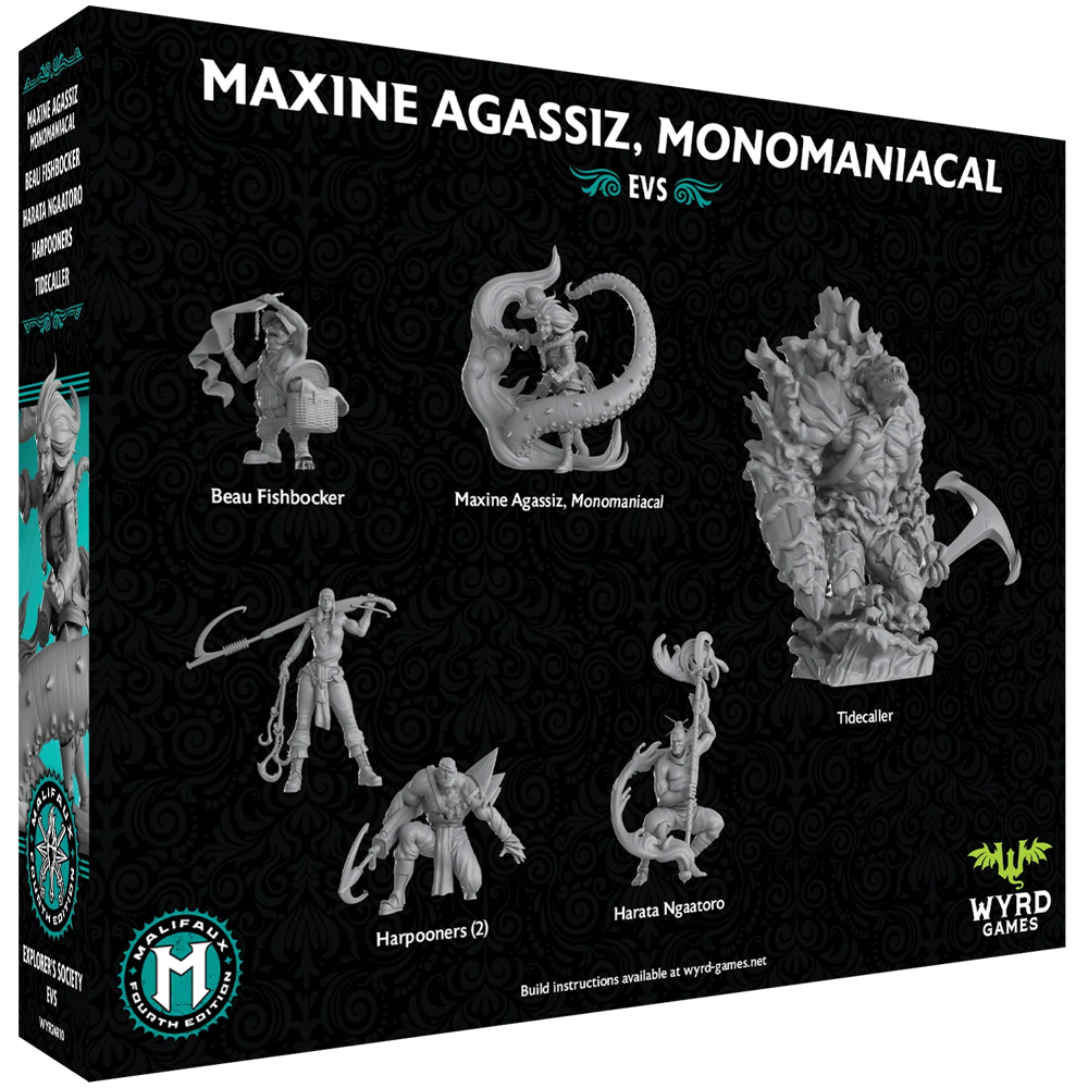 Malifaux 4E: Explorer's Society - Maxine Agassiz, Monomaniacal (Preorder)