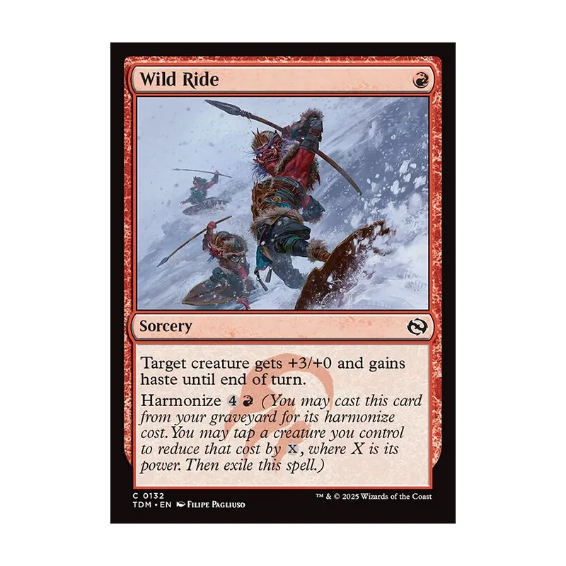 Wild Ride - Tarkir: Dragonstorm (Near Mint)