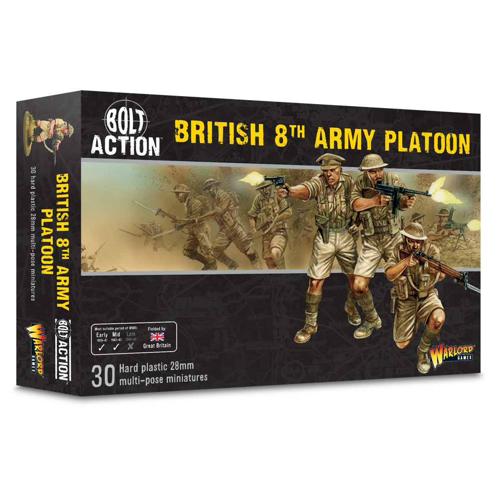 Bolt Action: British 8th Army Platoon