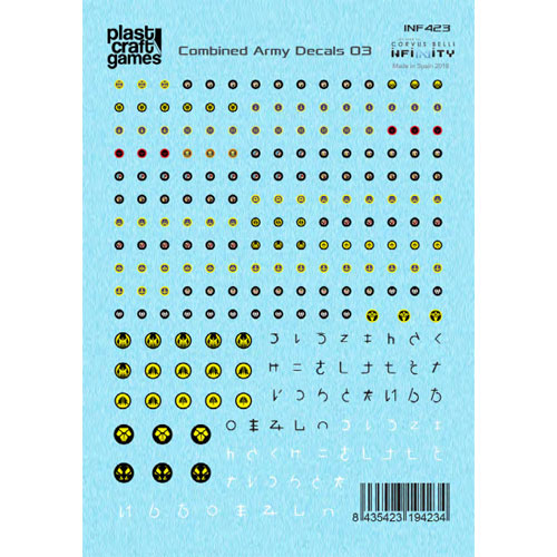 Plast Craft: Infinity Decals - Combined Army 03 (Last Chance) Plast Craft: Infinity Decals - Combined Army 03 (Last Chance)