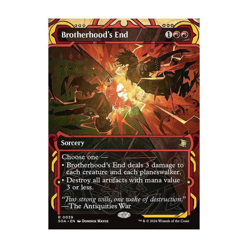 Brotherhood's End - Secrets of Strixhaven Mystical Archive (Near Mint)