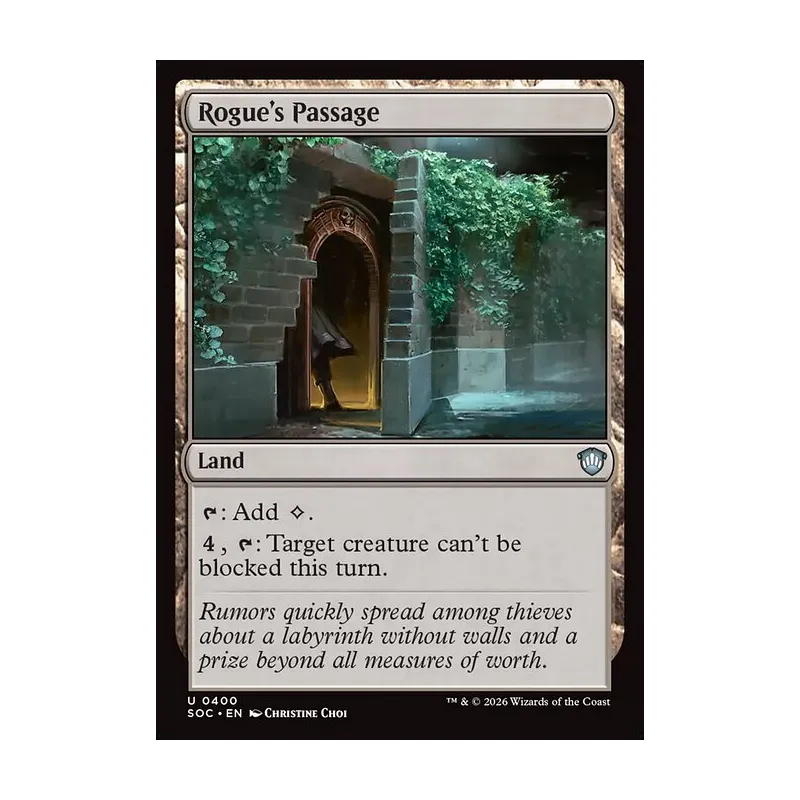 Rogue's Passage - Secrets of Strixhaven Commander (Near Mint)