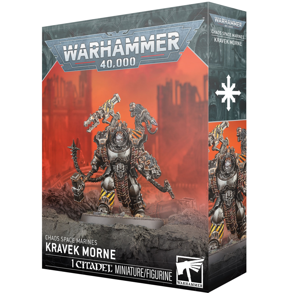 Warhammer 40K: Chaos Space Marines - Kravek Morne (Preorder)