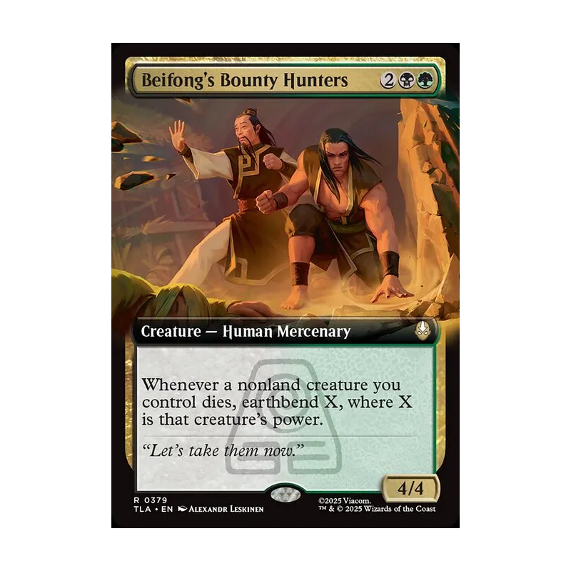 Beifong's Bounty Hunters (Extended Art) - Avatar: The Last Airbender (Near Mint)