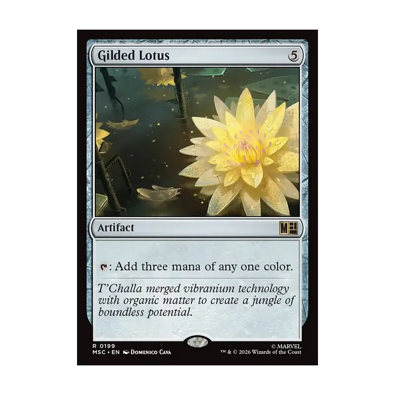 Gilded Lotus (Surge Foil) - Marvel Super Heroes Commander (Foil Near Mint)