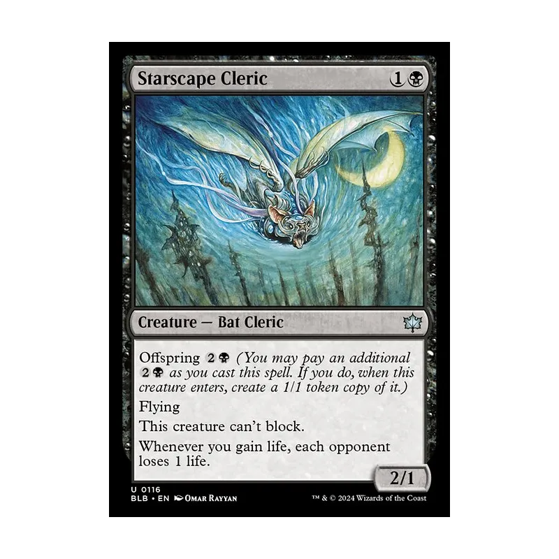 Starscape Cleric - Bloomburrow (Near Mint)