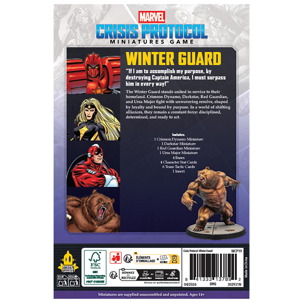 Marvel: Crisis Protocol - Winter Guard (Preorder)