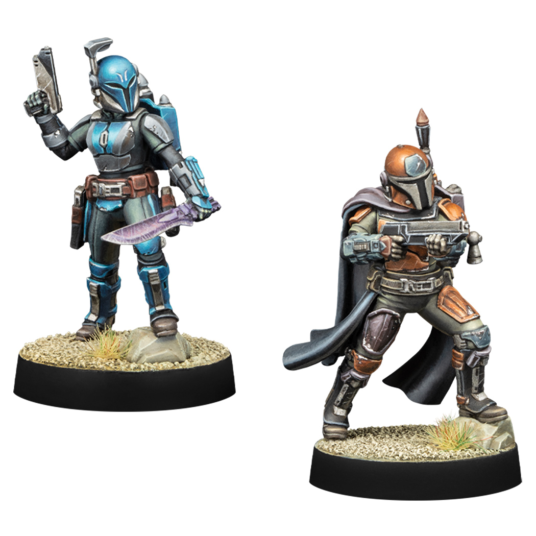 Star Wars: Legion - Customizable Mandalorian Leader & Hunter (Preorder)