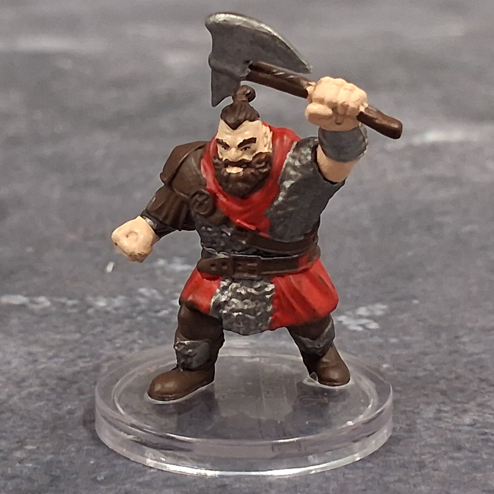 Adventures in Faerun #04 Dwarf Zhentilar Soldier (C)