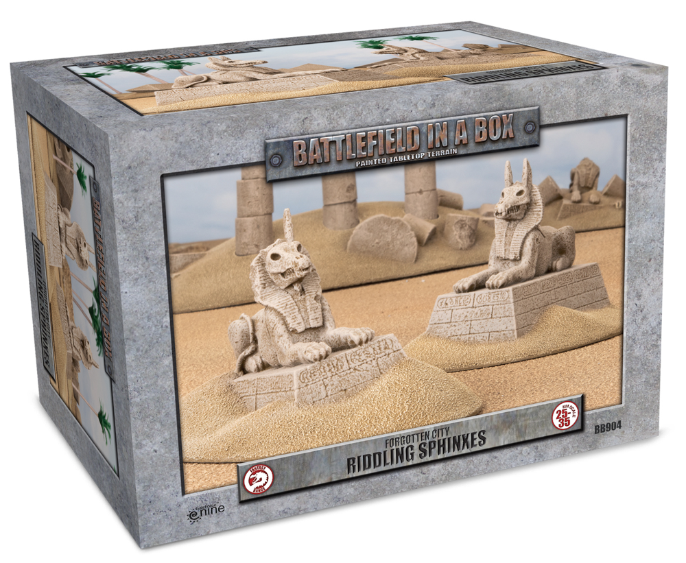 Battlefield in a Box: Forgotten City - Riddling Sphinxes