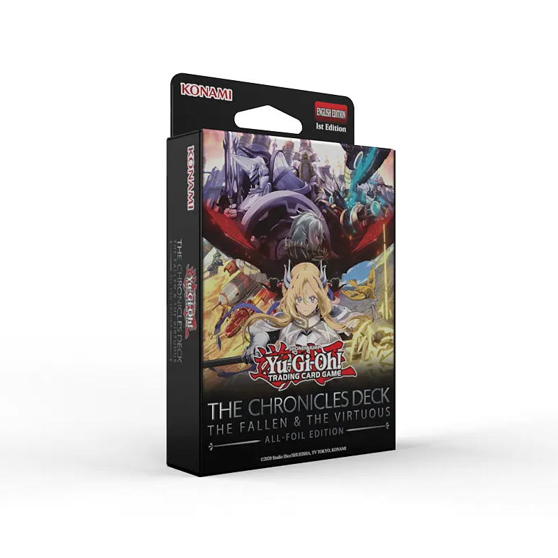 Yu-Gi-Oh TCG: The Chronicles - The Fallen & The Virtuous Deck (All Foil Edition) (Preorder) Yu-Gi-Oh TCG: The Chronicles - The Fallen & The Virtuous Deck (All Foil Edition) (Preorder)