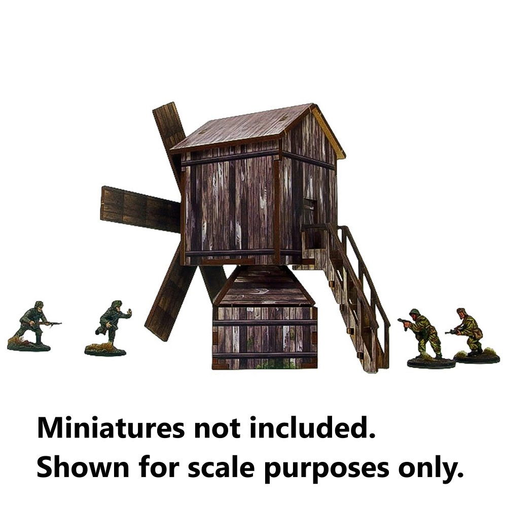Bolt Action HDF Terrain: WW2 Ostfront Village - Windmill