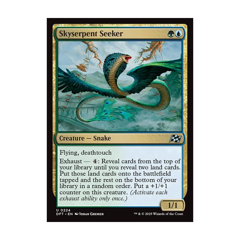 Skyserpent Seeker | Aetherdrift MTG
